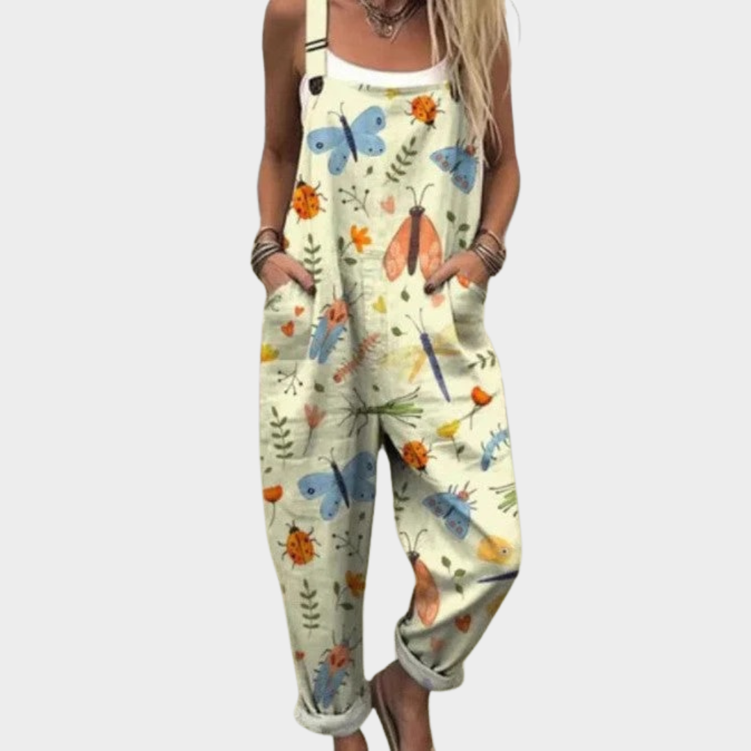 Sachi | Relaxed Wide-Leg Dungarees