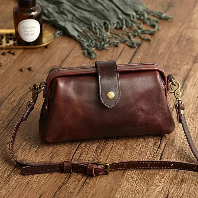 Leonora | Refined Leather Shoulder Bag