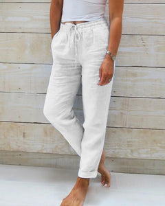 Ingeborg | Chic Linen Joggers
