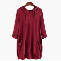 Orla | Elegant Draped Sweatshirt