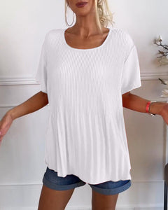 Darlene | Pleated Chiffon Blouse