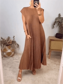 Fern | Pleated Maxi Dress