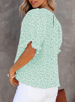 Morgan | Graceful Puff Blouse