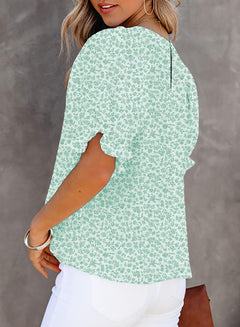 Morgan | Graceful Puff Blouse