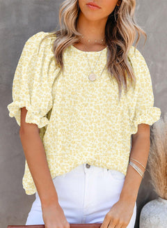Morgan | Graceful Puff Blouse