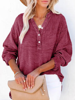 Ada | Chic Button Blouse