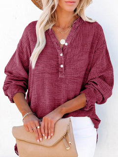 Ada | Chic Button Blouse