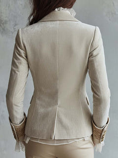 Ismay | Embroidered Tailored Blazer