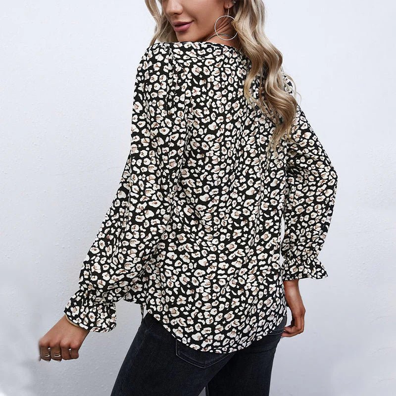 Meirion | Boho Chic Floral Blouse