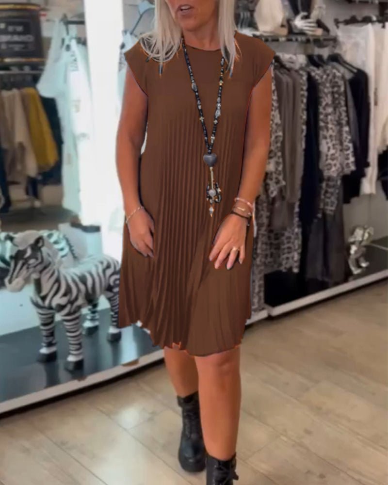 Ondine | Pleated Chic Dress