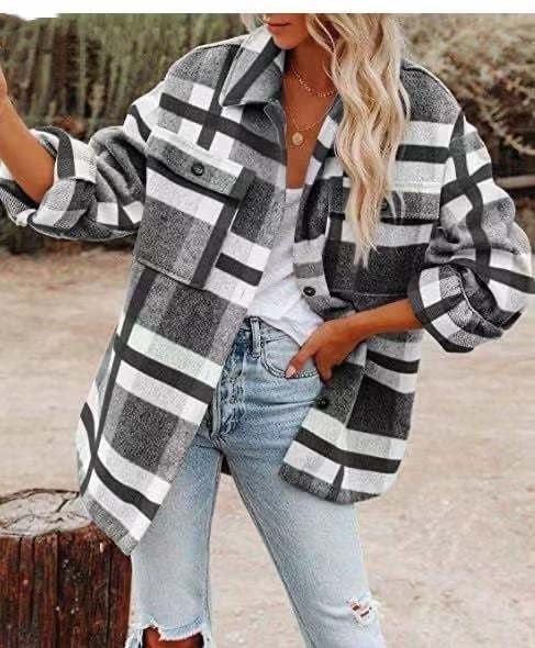 Pippa | Elegant Plaid Shirt