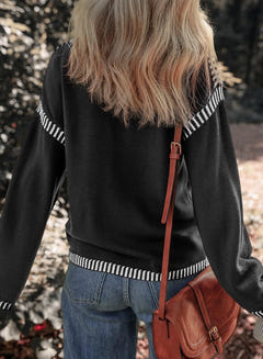 Tudur | Chic Contrast Sweater