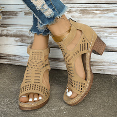 Vicki | Ergonomic Block Heel Sandals