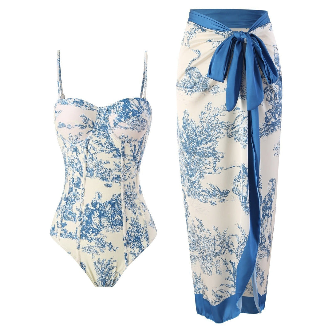 Johanna | Elegant Printed Swim Set