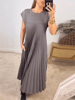 Fern | Pleated Maxi Dress