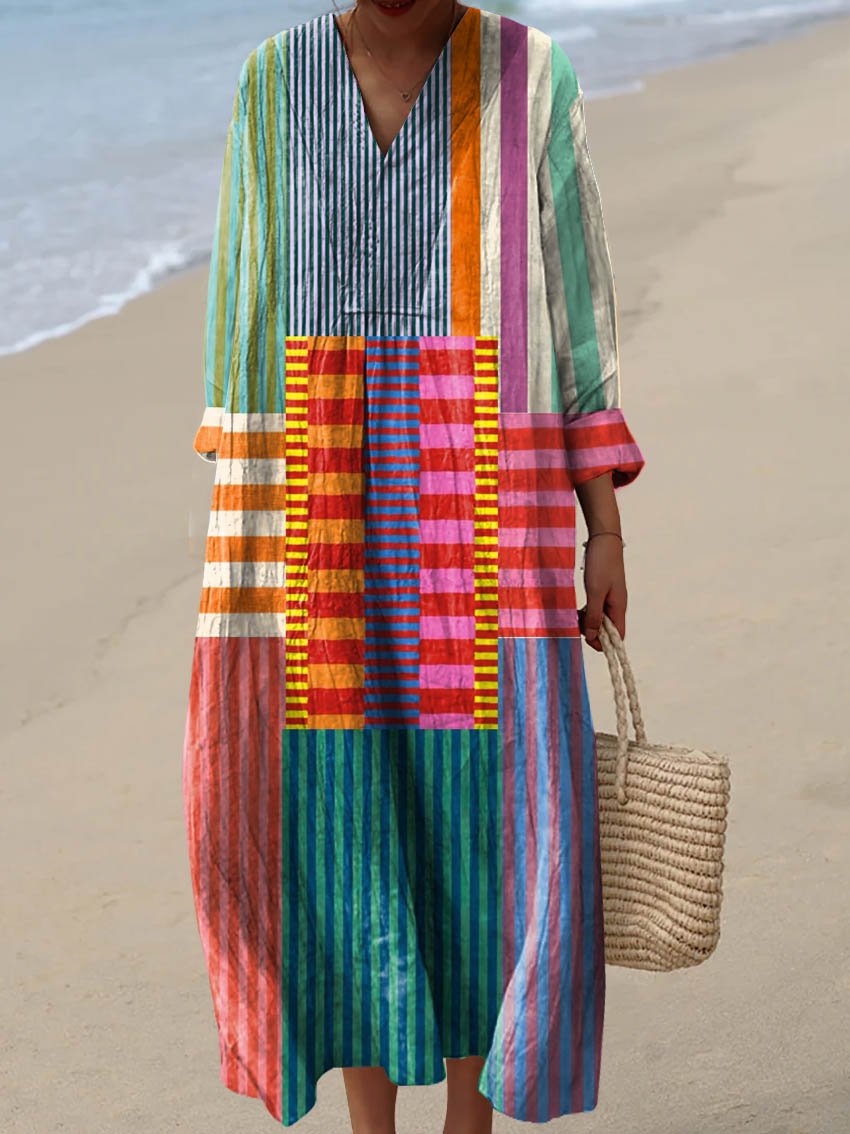 Saidee | Vintage Geometric Dress