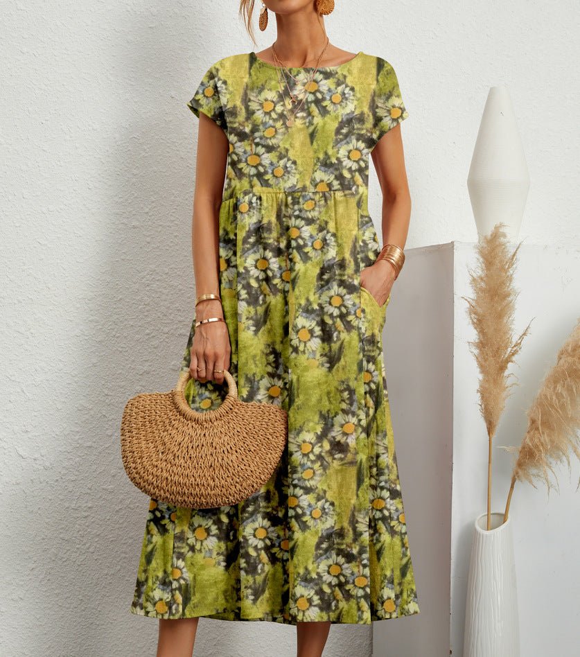 Nia | Timeless Floral Dress