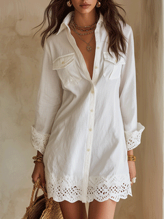 Francine | Bohemian Resort Mini Dress