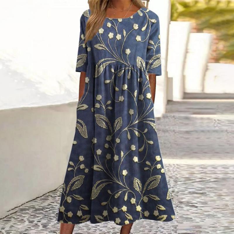 Colleen | Flirty Floral Midi Dress