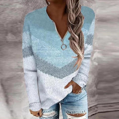 Anastasia | Cozy Half-Zip Pullover