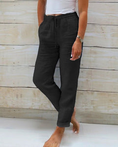 Ingeborg | Chic Linen Joggers