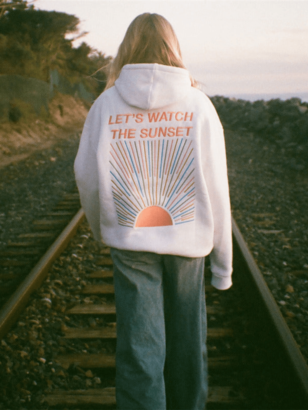 Ruby | Serene Sunset Hoodie