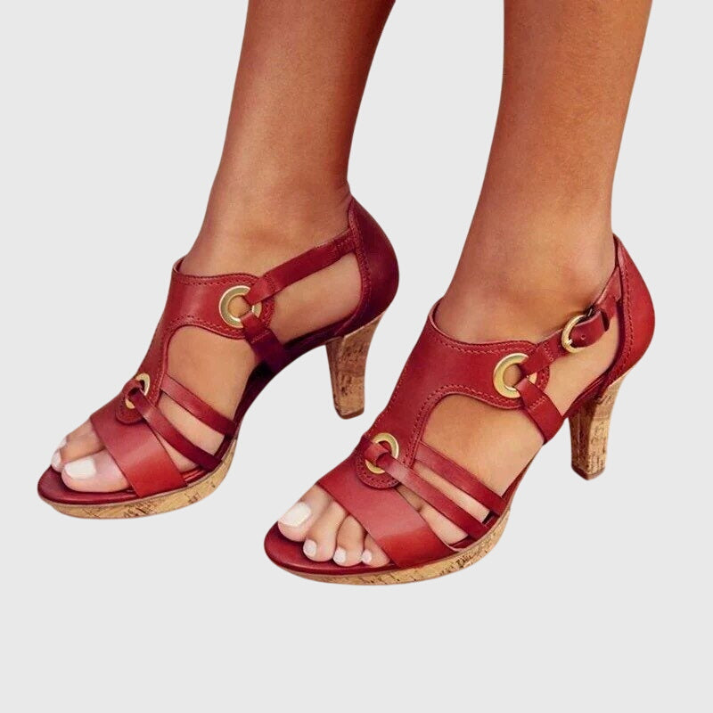 Oakley | Orthopaedic Heeled Sandals