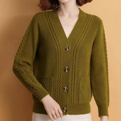 Monique | Soft Knit V-Neck Sweater