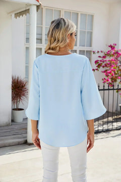 Teagan | Timeless V-neck Blouse