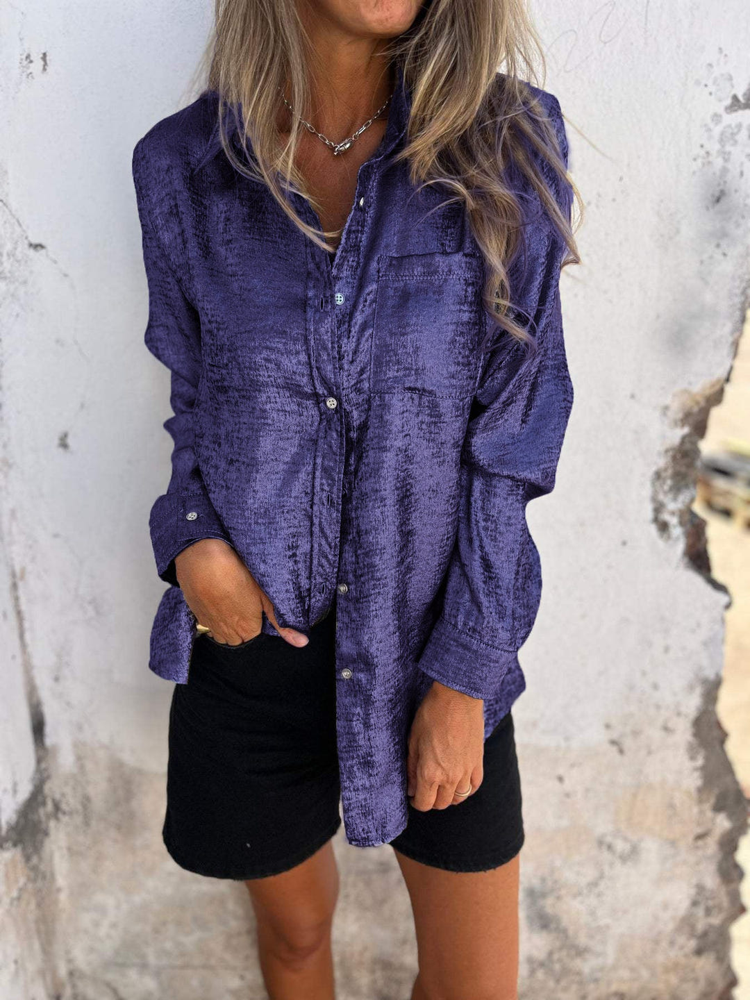 Mairi | Radiant Shimmer Blouse