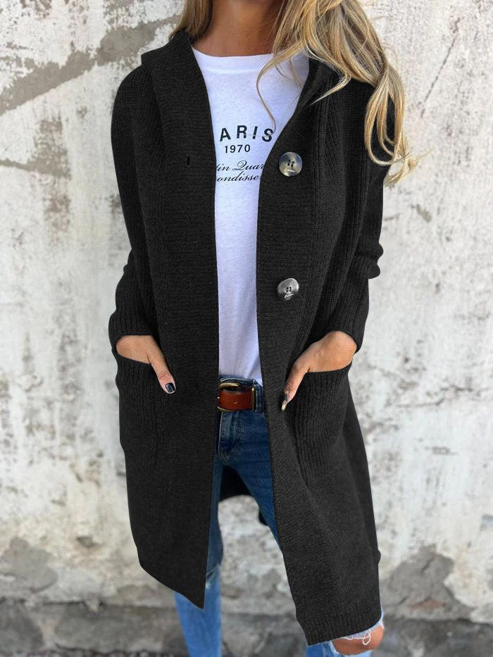 Pádraigín | Chic Long Knit Cardigan