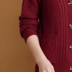 Monique | Soft Knit V-Neck Sweater