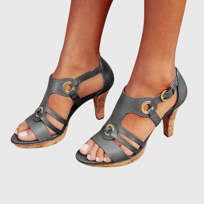 Oakley | Orthopaedic Heeled Sandals