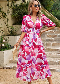 Cosette | Elegant Floral Dress