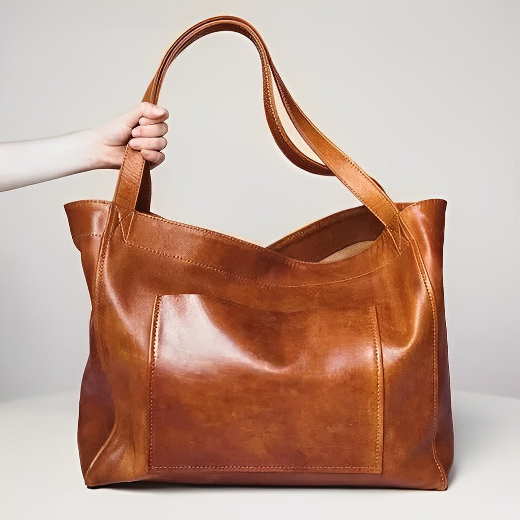 Ulrike | Sunset Luxe Leather Shoulder Bag