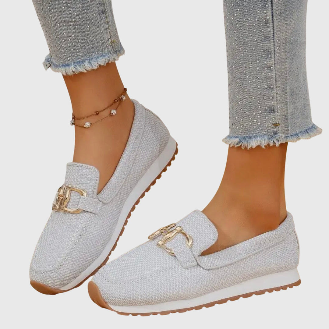Jolanta | Loafer Sneaker Gold Horsebit