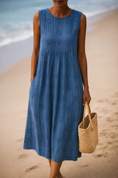 Yvette | Embroidered Summer Dress