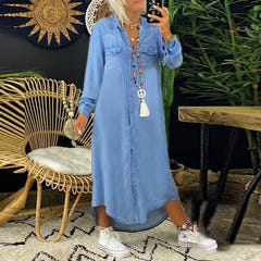 Florinda | Comfortable Denim Dress