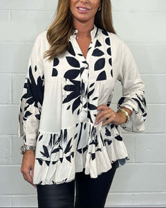 Deirdre | Flared Sleeve Top