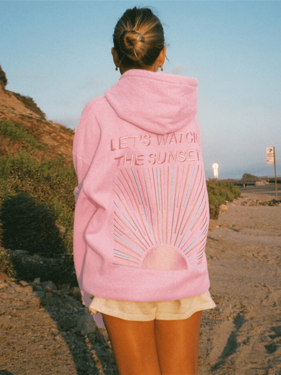 Ruby | Serene Sunset Hoodie