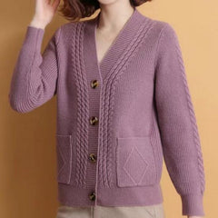 Monique | Soft Knit V-Neck Sweater