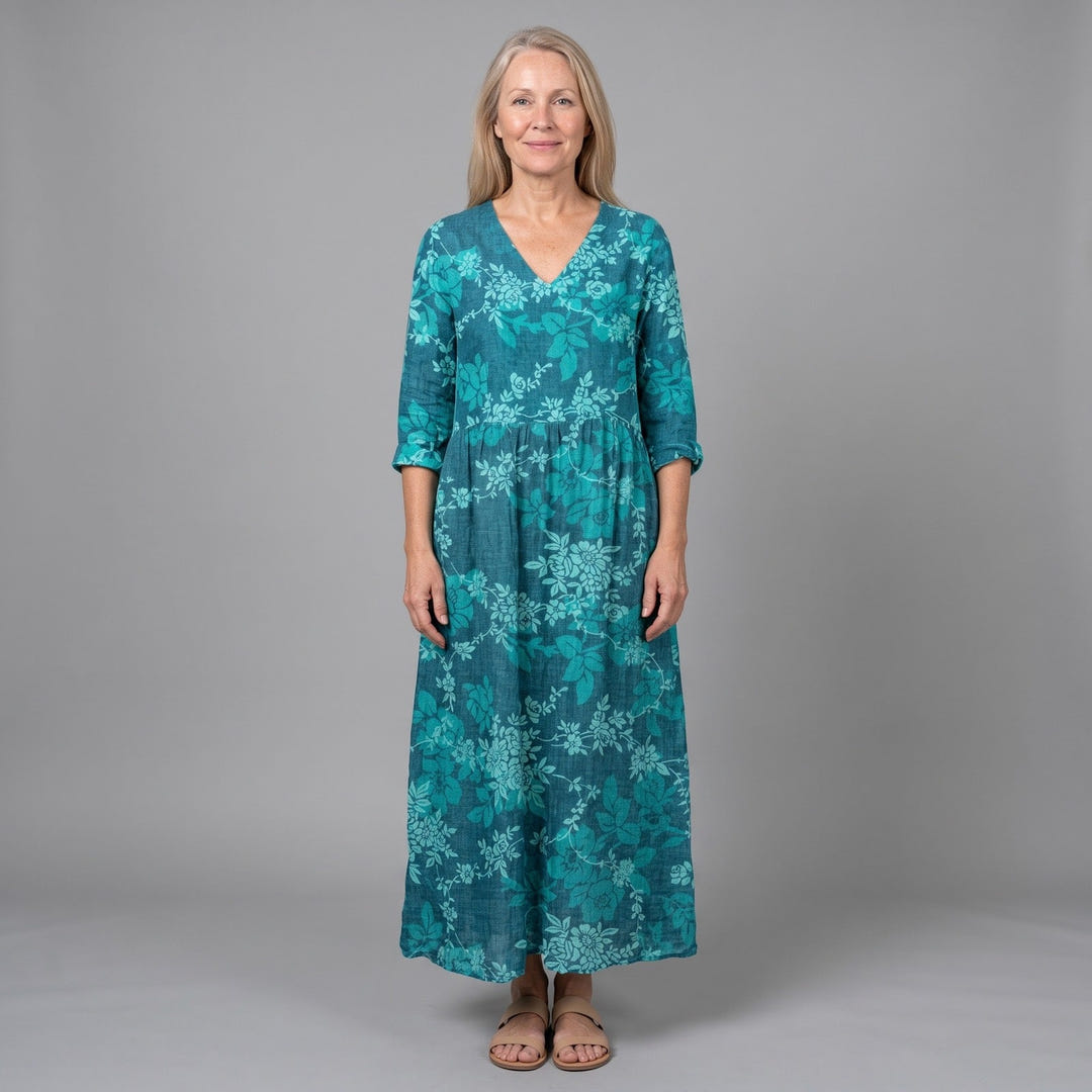 Dorinda | Flowing Floral Dress