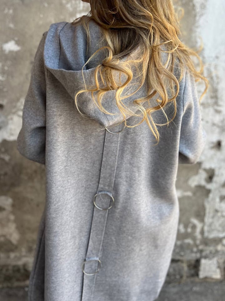 Elissa | Buttoned Hooded Jacket