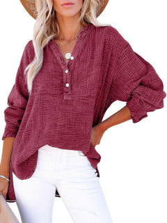 Ada | Chic Button Blouse
