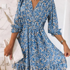 Greer | Elegant Floral Dress