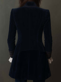 Ellie-Mae | Embroidered Longline Jacket