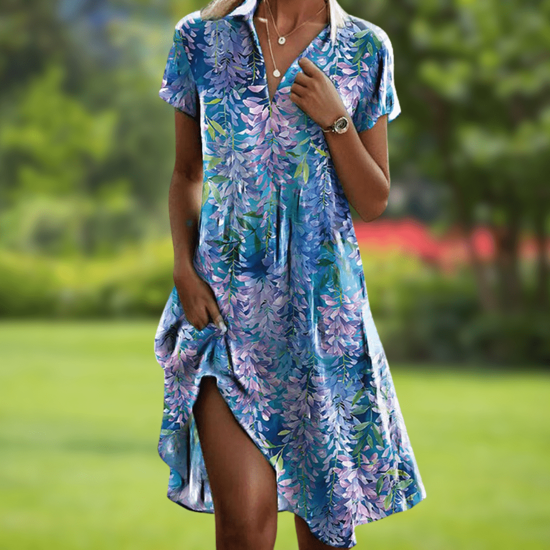 Lilian | Floral Flowy Summer Dress