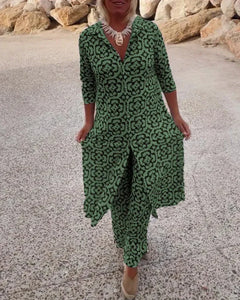 Yarrow | Horizon Geometric Two-Piece Set