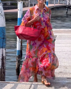 Senta | Graceful Vibrant Dress