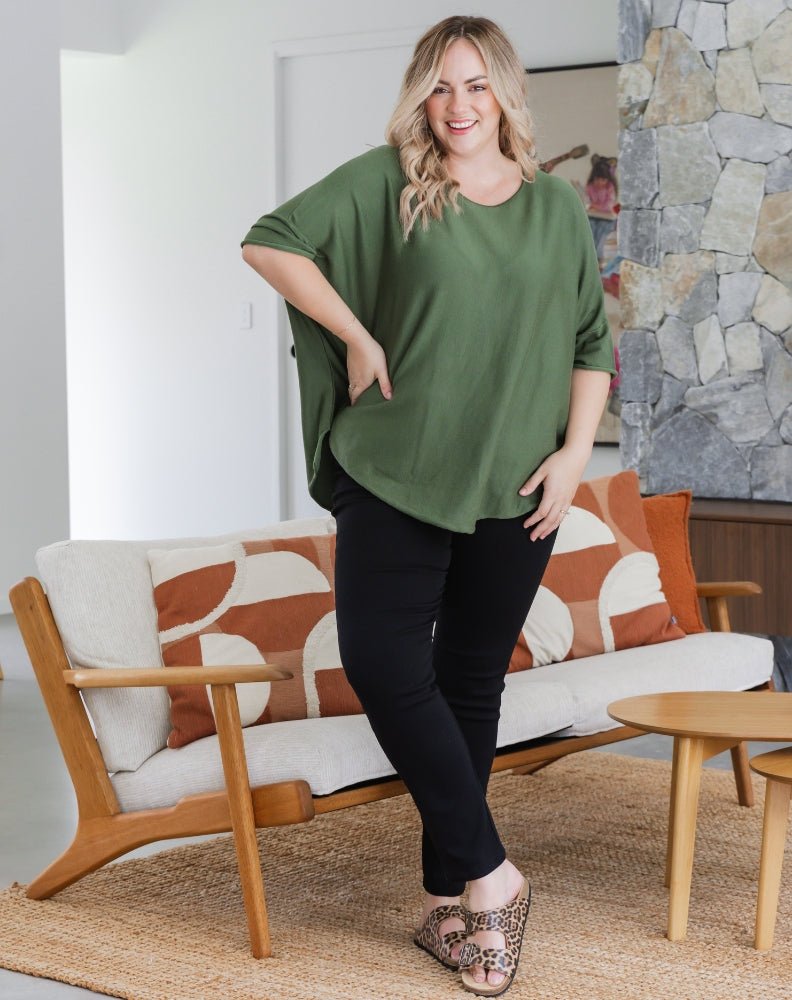 Miranda | Soft Drape Batwing Knit